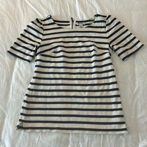 striped knit top